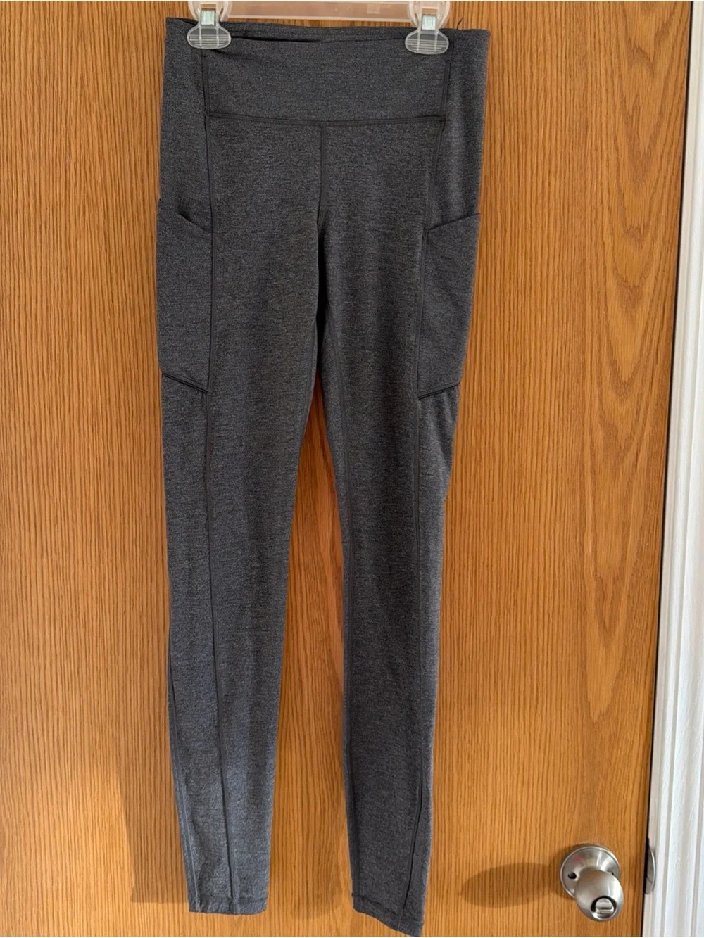 Lululemon 28” Speed Up Tight *Full-On Luxtreme Luon Knit Heathered Gray Size 4